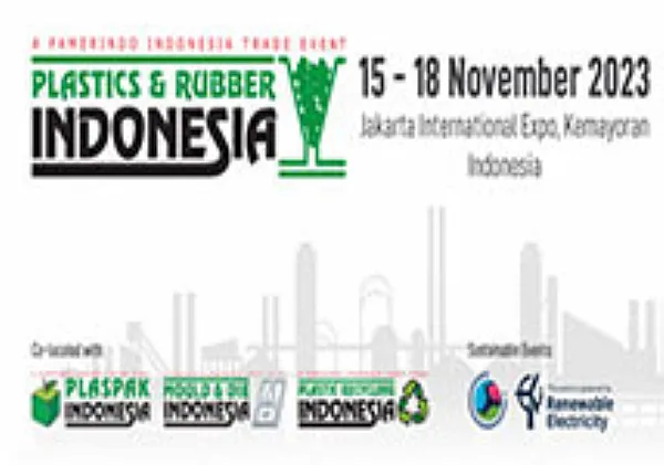 Du 15 au 18 novembre, Tederic vous donne rendez-vous au salon Plastics & Rubber Indonesia.